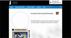 Desktop Screenshot of chessdvds.com